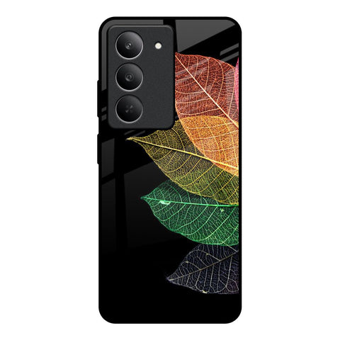 Colorful Leaves Glossy Case for Realme 14x 5G