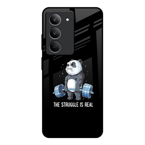 Real Struggle Glossy Case for Realme 14x 5G