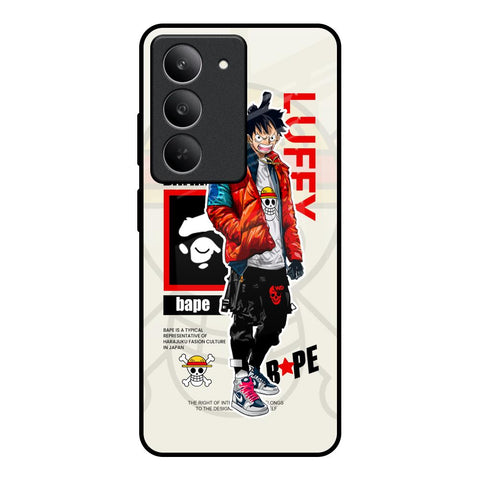 Bape Luffy Glossy Case for Realme 14x 5G