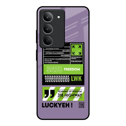 Run & Freedom Glossy Case for Realme 14x 5G