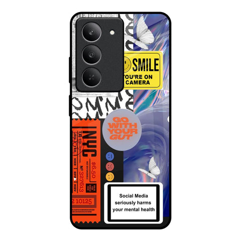 Smile for Camera Glossy Case for Realme 14x 5G