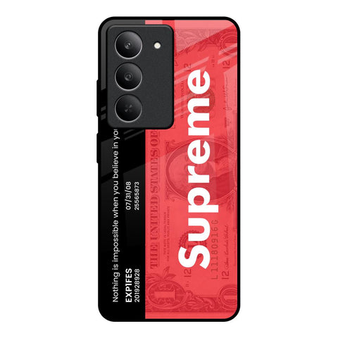 Supreme Ticket Glossy Case for Realme 14x 5G