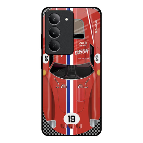 Racing Vintage Glossy Case for Realme 14x 5G
