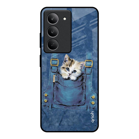 Kitty In Pocket Glossy Case For Realme 14x 5G