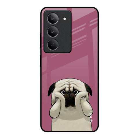 Funny Pug Face Glossy Case For Realme 14x 5G