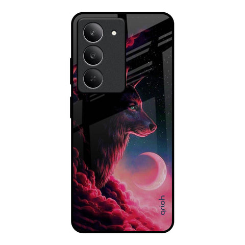 Moon Wolf Glossy Case for Realme 14x 5G