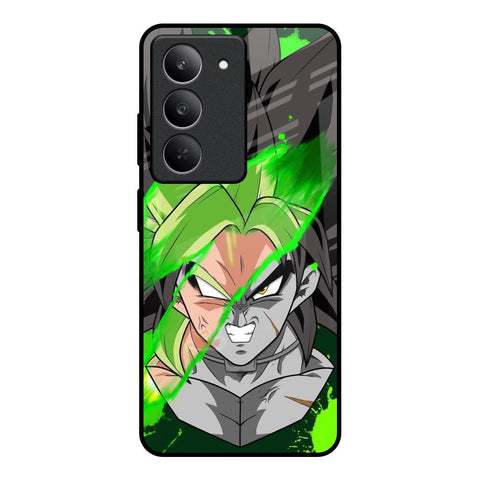 Anime Green Splash Glossy Case for Realme 14x 5G