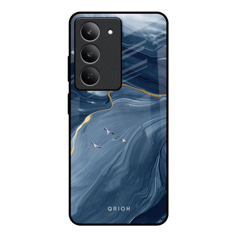 Deep Ocean Marble Glossy Case for Realme 14x 5G