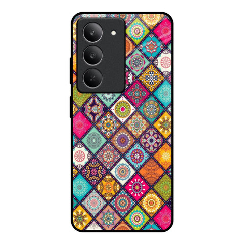 Multicolor Mandala Glossy Case for Realme 14x 5G