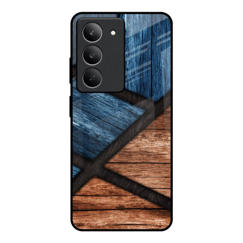 Wooden Tiles Glossy Case for Realme 14x 5G