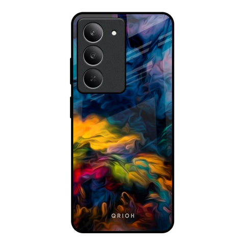Multicolor Oil Painting Glossy Case for Realme 14x 5G