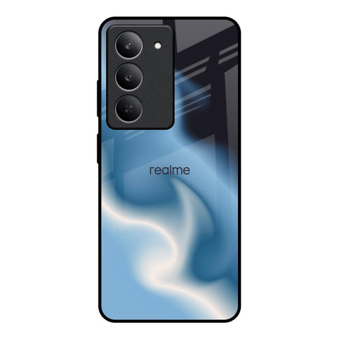 Blue Waves Glossy Case for Realme 14x 5G
