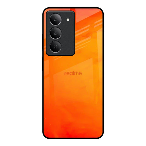 Tangy Orange Glossy Case for Realme 14x 5G