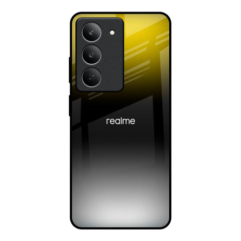 Yellow Shadow Glossy Case for Realme 14x 5G