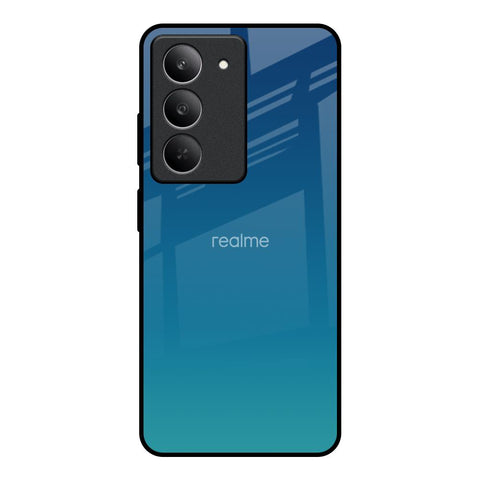 Celestial Blue Glossy Case For Realme 14x 5G