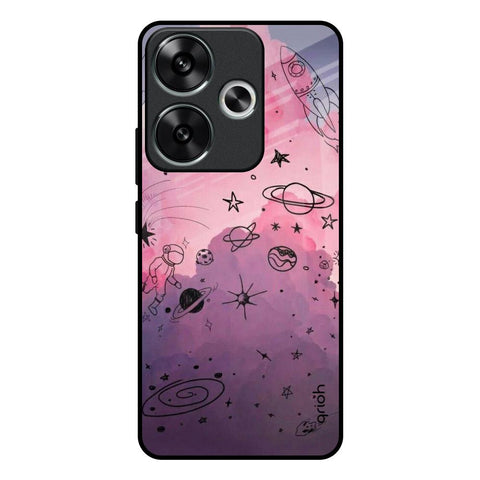 Space Doodles Glossy Case for Poco F6 5G