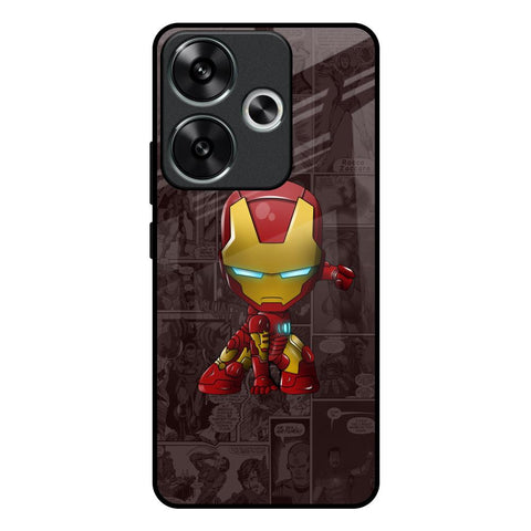 Angry Baby Super Hero Glossy Case for Poco F6 5G