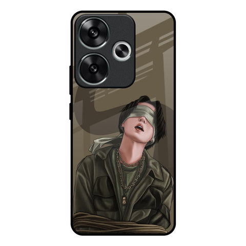 Blind Fold Glossy Case for Poco F6 5G
