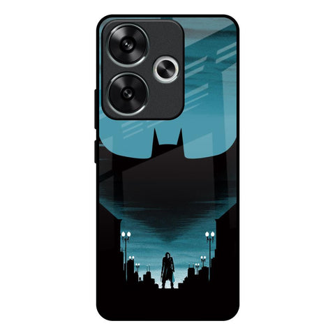 Cyan Bat Glossy Case for Poco F6 5G