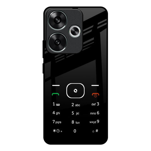 Classic Keypad Pattern Glossy Case for Poco F6 5G