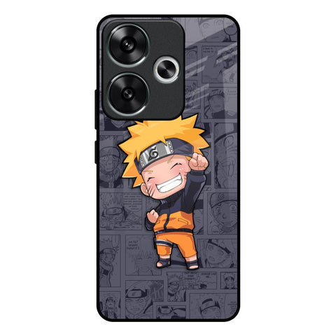 Orange Chubby Glossy Case for Poco F6 5G