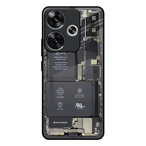 Skeleton Inside Glossy Case for Poco F6 5G