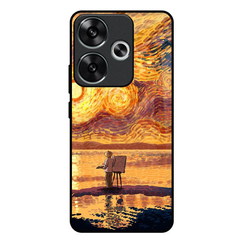 Sunset Vincent Glossy Case for Poco F6 5G