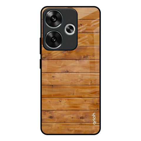 Timberwood Glossy Case for Poco F6 5G