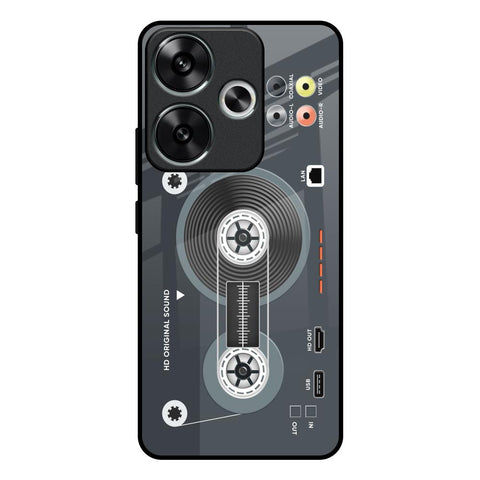 Retro Recorder Glossy Case for Poco F6 5G