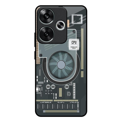 Motherboard Circuit Glossy Case for Poco F6 5G