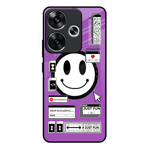 Code with Smile Glossy Case for Poco F6 5G