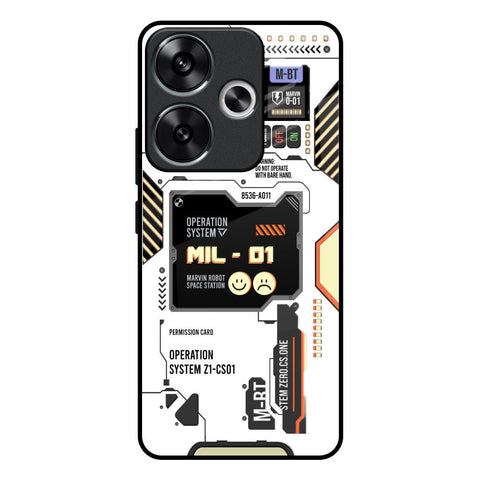 Tech Display Glossy Case for Poco F6 5G