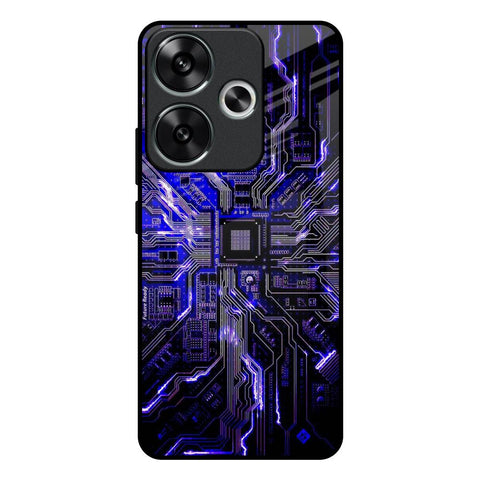Techno Color Pattern Glossy Case For Poco F6 5G