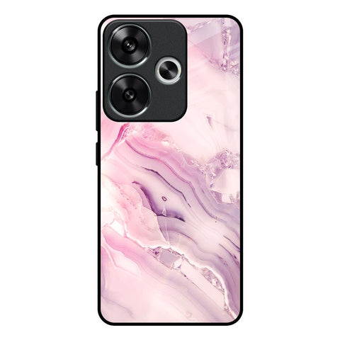 Diamond Pink Gradient Glossy Case For Poco F6 5G