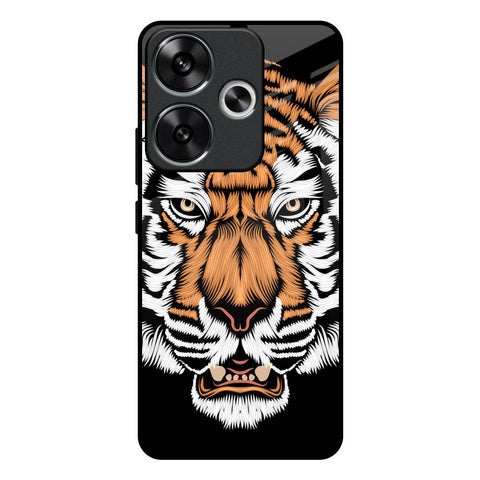 Angry Tiger Glossy Case For Poco F6 5G