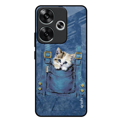 Kitty In Pocket Glossy Case For Poco F6 5G