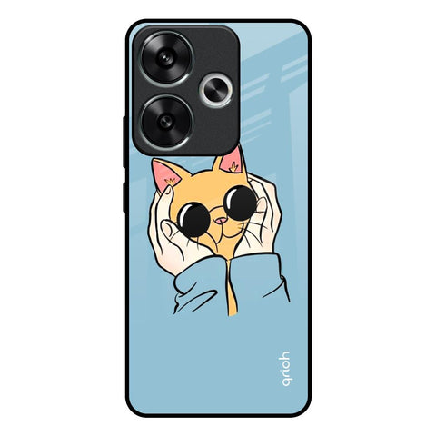 Adorable Cute Kitty Glossy Case For Poco F6 5G