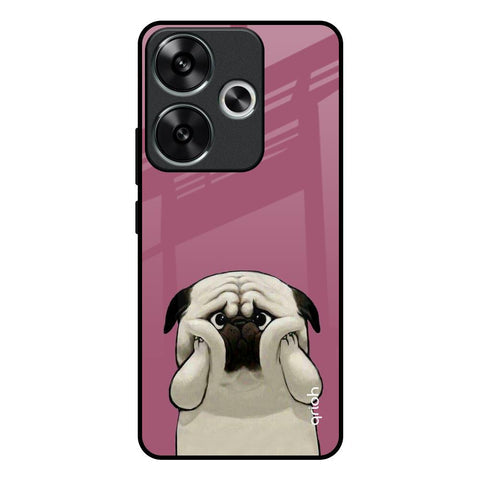 Funny Pug Face Glossy Case For Poco F6 5G