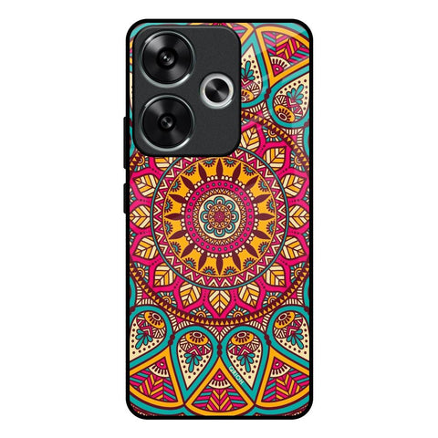Elegant Mandala Glossy Case for Poco F6 5G