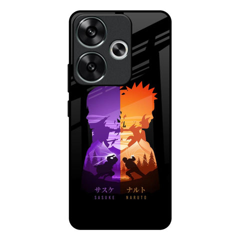 Minimalist Anime Glossy Case for Poco F6 5G