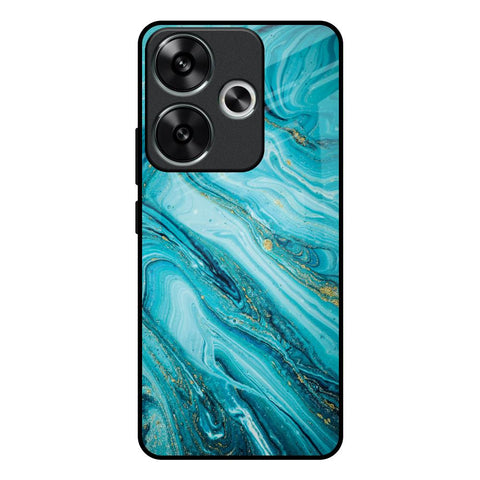 Ocean Marble Glossy Case for Poco F6 5G