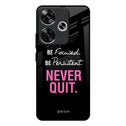 Be Focused Glossy Case for Poco F6 5G