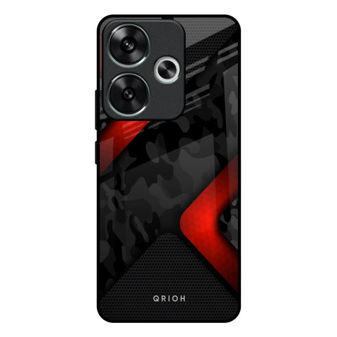 Modern Camo Abstract Glossy Case for Poco F6 5G