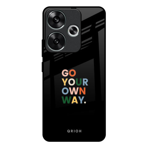 Go Your Own Way Glossy Case for Poco F6 5G