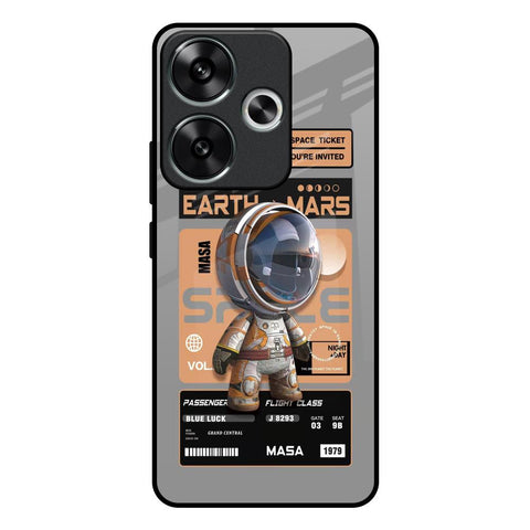 Space Ticket Glossy Case for Poco F6 5G