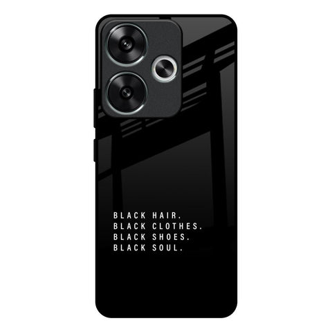 Black Soul Glossy Case for Poco F6 5G