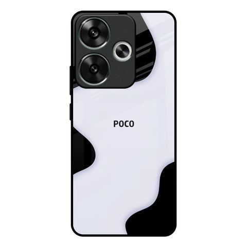 Wheat Cream Wavy Glossy Case for Poco F6 5G