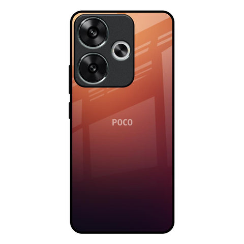 Sunset Background Glossy Case for Poco F6 5G