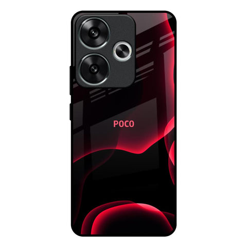 Red Thunder Glossy Case for Poco F6 5G