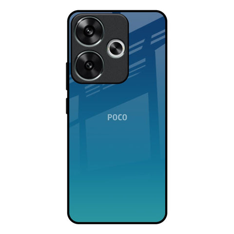 Celestial Blue Glossy Case For Poco F6 5G